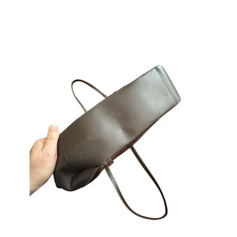 Vintage‎ Coach Brown Suede Bridle Bit Purse
